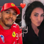 Kim Kardashian & Lewis Hamilton Look SO IN LOVE In New Pics! Look!
