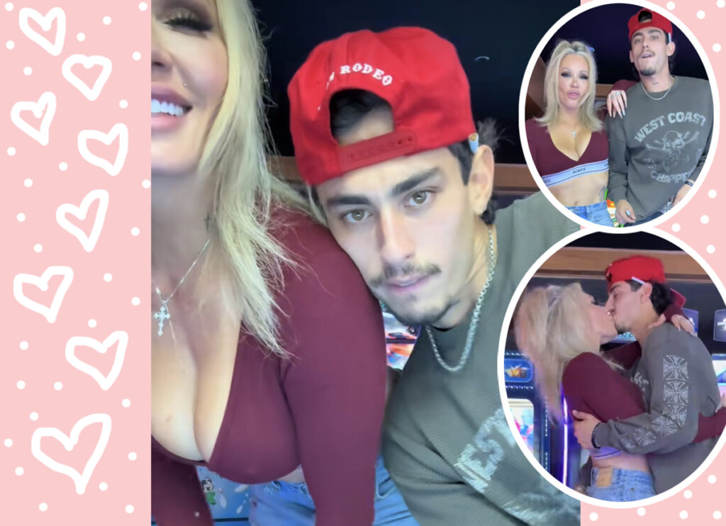 Bunnie Xo, 46, Kisses Dylan Wolf, 24, In New PDA Video: 'Rage Baiting At This Point'