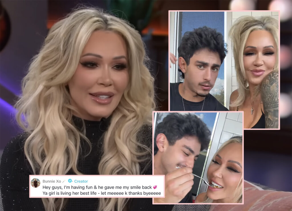Bunnie Xo, 46, Trolls Critics Of Her & 24-Year-Old Cowboy Dylan Wolf's Romance With Syrupy New PDA Video!