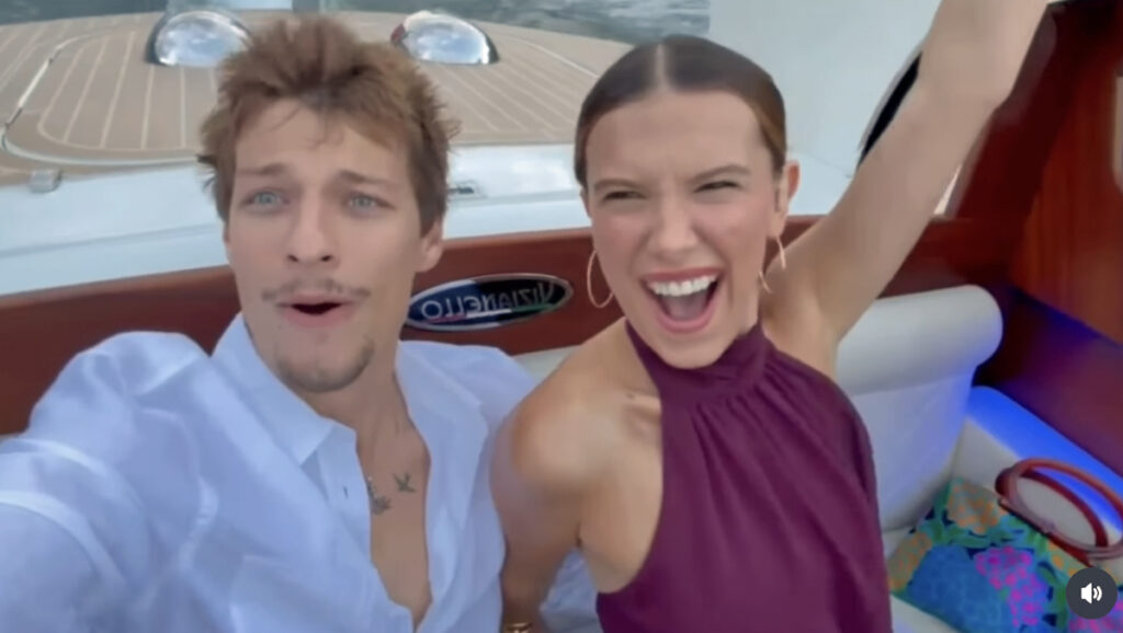 Millie Bobby Brown & Jake Bongiovi Share Dreamy New Videos To Celebrate Second Wedding Anniversary -- WATCH!