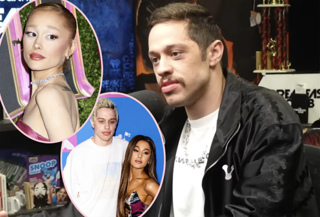 Pete Davidson Stands Up For Ex-Fiancée Ariana Grande & SLAMS Her Body Shamers: 'It's F**ked Up'
