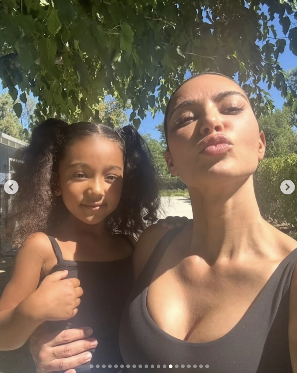 Kim Kardashian posts bundle of selfies