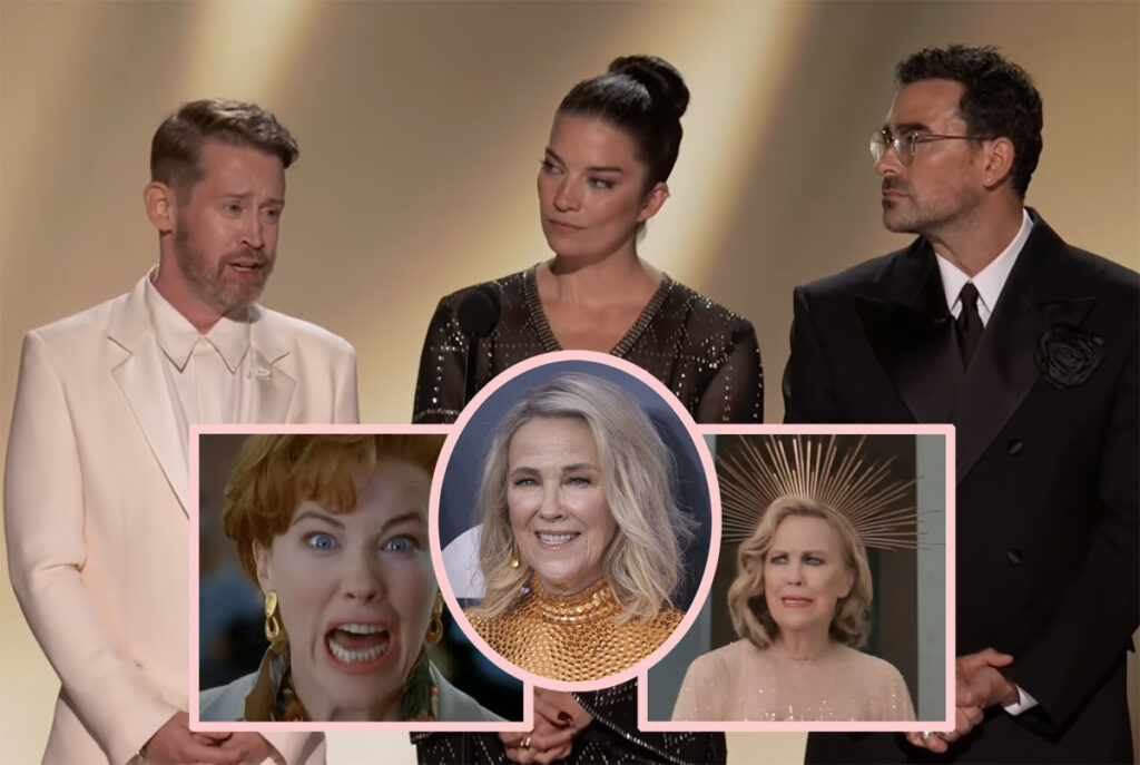 Macaulay Culkin, Dan Levy, & Annie Murphy Pay Tribute To Catherine O'Hara During Emmys' In Memoriam -- WATCH