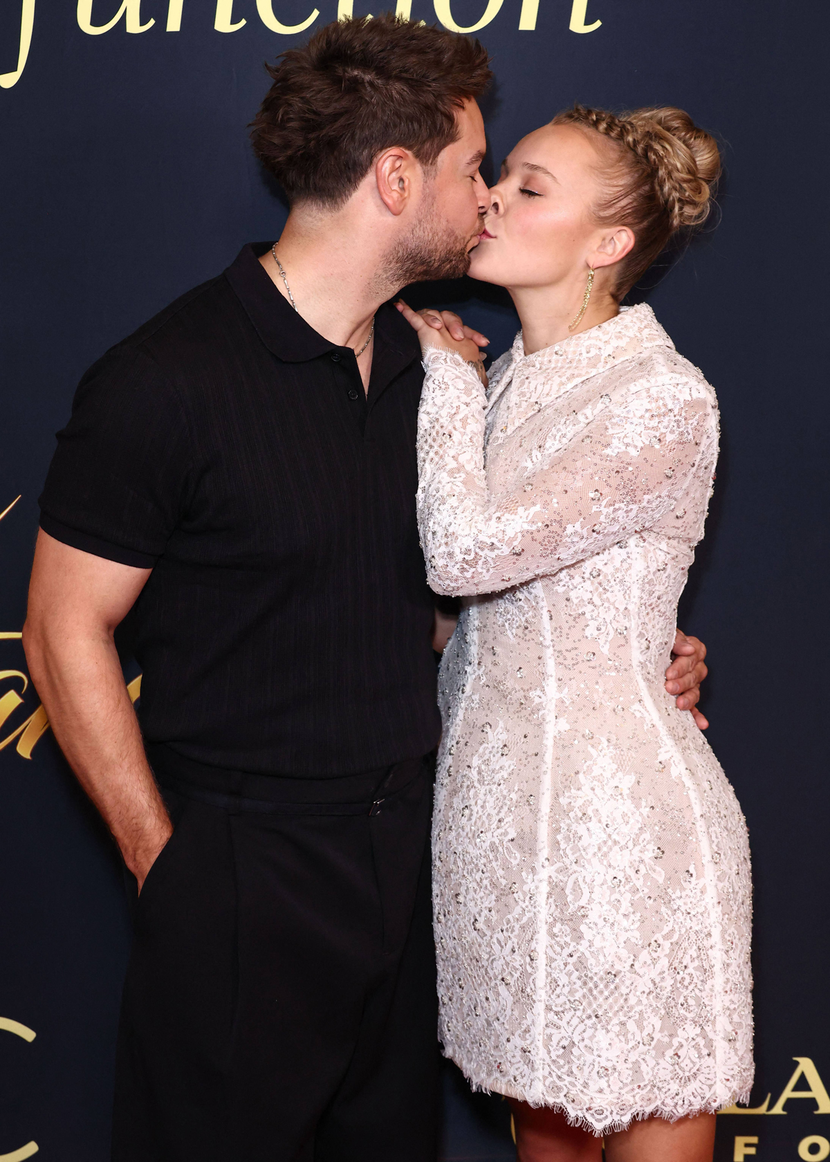 JoJo Siwa and Chris Hughes attend Dancers Againt Cancer Gala