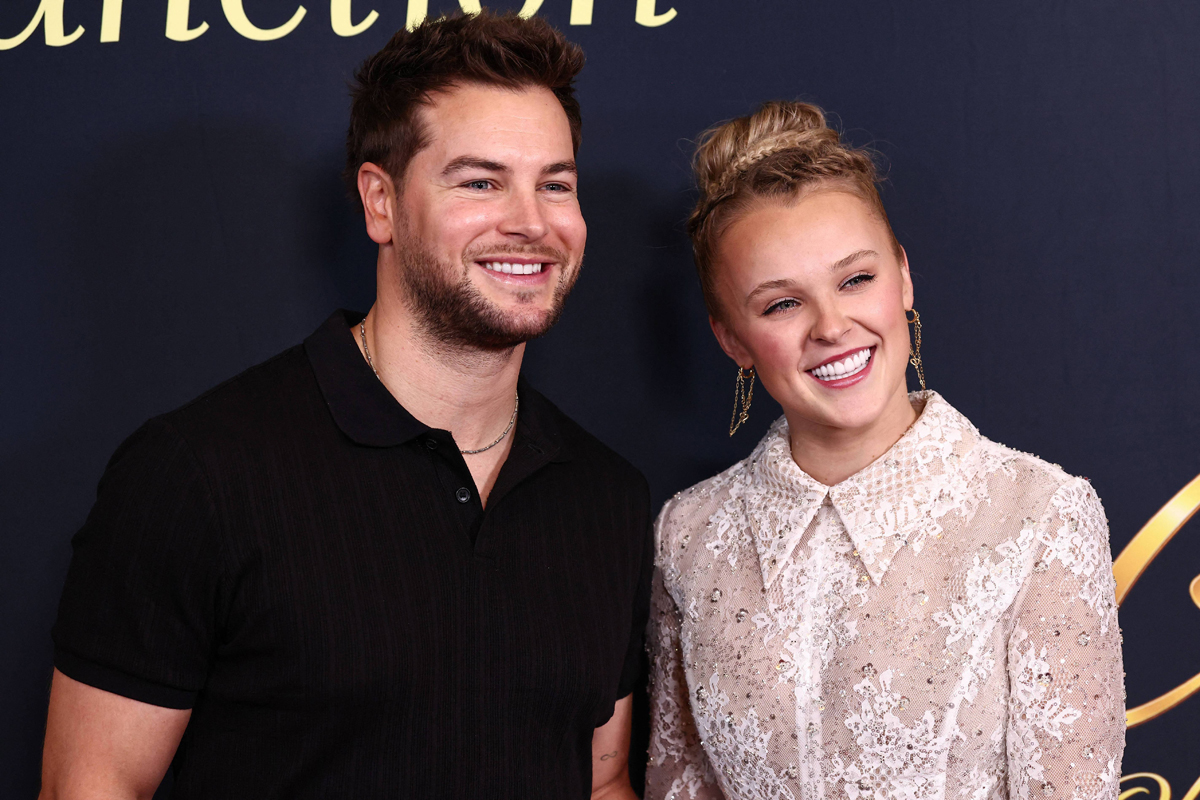 JoJo Siwa and Chris Hughes attend Dancers Againt Cancer Gala
