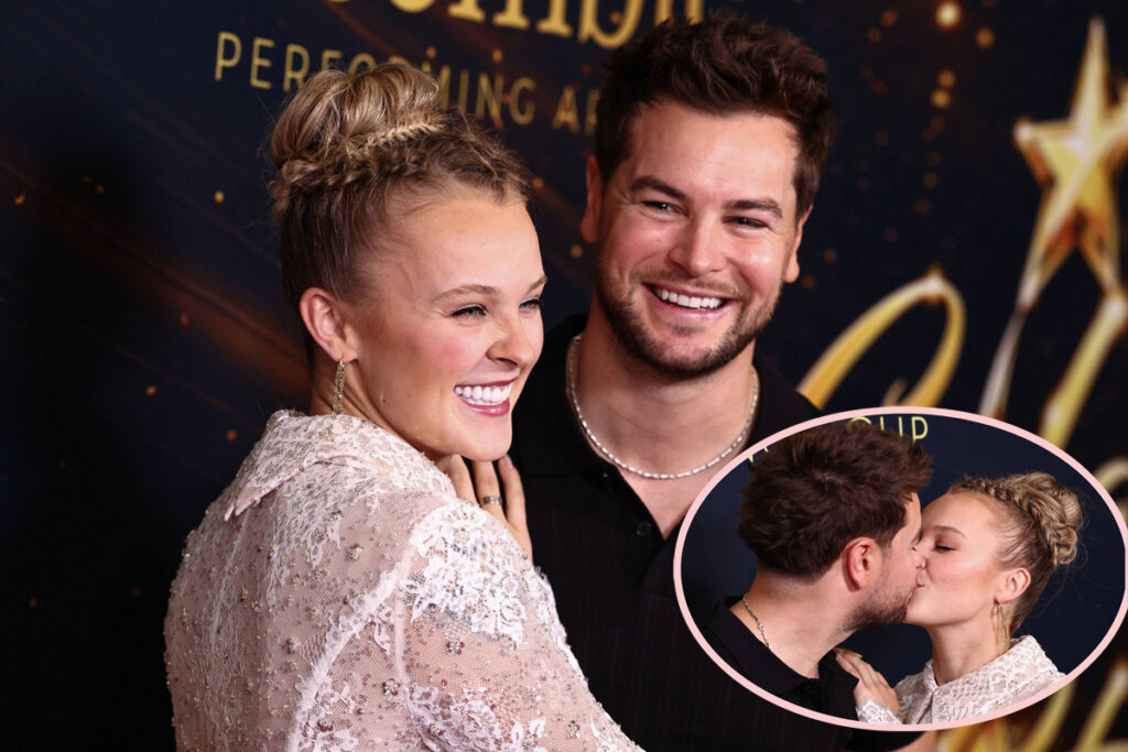 JoJo Siwa & Chris Hughes Talk Future ENGAGEMENT Potential & Pack On The PDA!