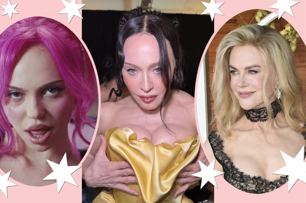 Madonna Makes Sure Her T**s Are Sittin' Right In Nicole Kidman Video -- WATCH!