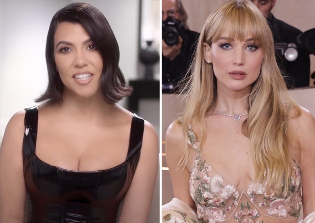 Kourtney Kardashian Threatens To 'F**king Slap The S**t Out Of' Jennifer Lawrence! OMG!